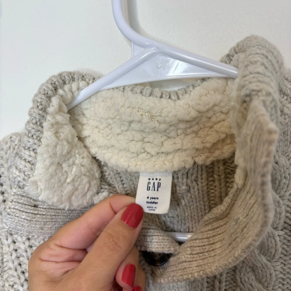 GAP Boys Cable Knit Sweater